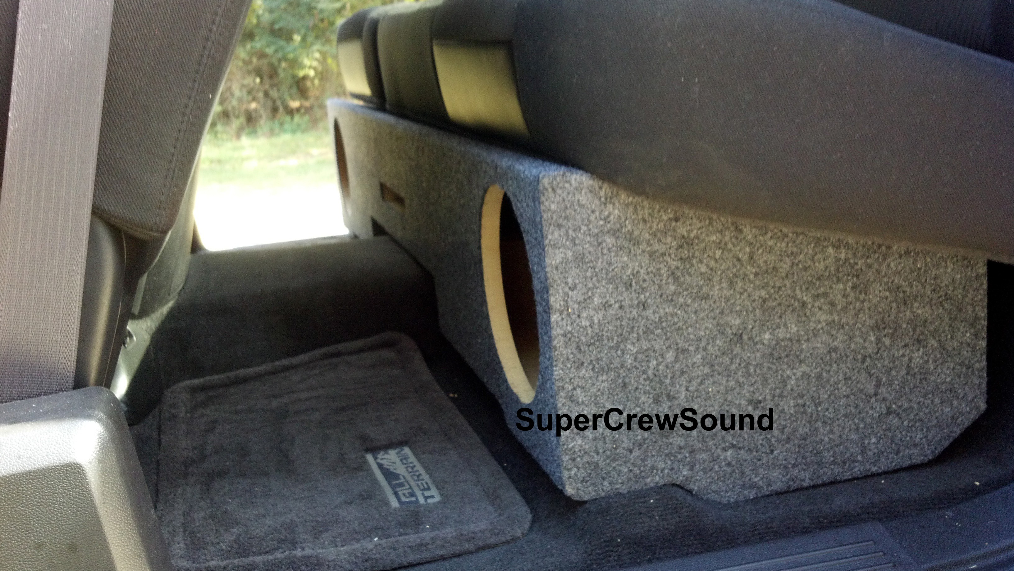 Subwoofer Box For Chevy Silverado Crew Cab