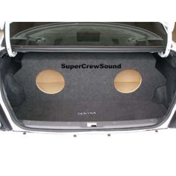 Nissan sentra subwoofer install