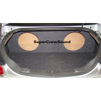 Zenclosures 2016-2019 Chevy Camaro 2-10" Subwoofer Speaker Sub Box 