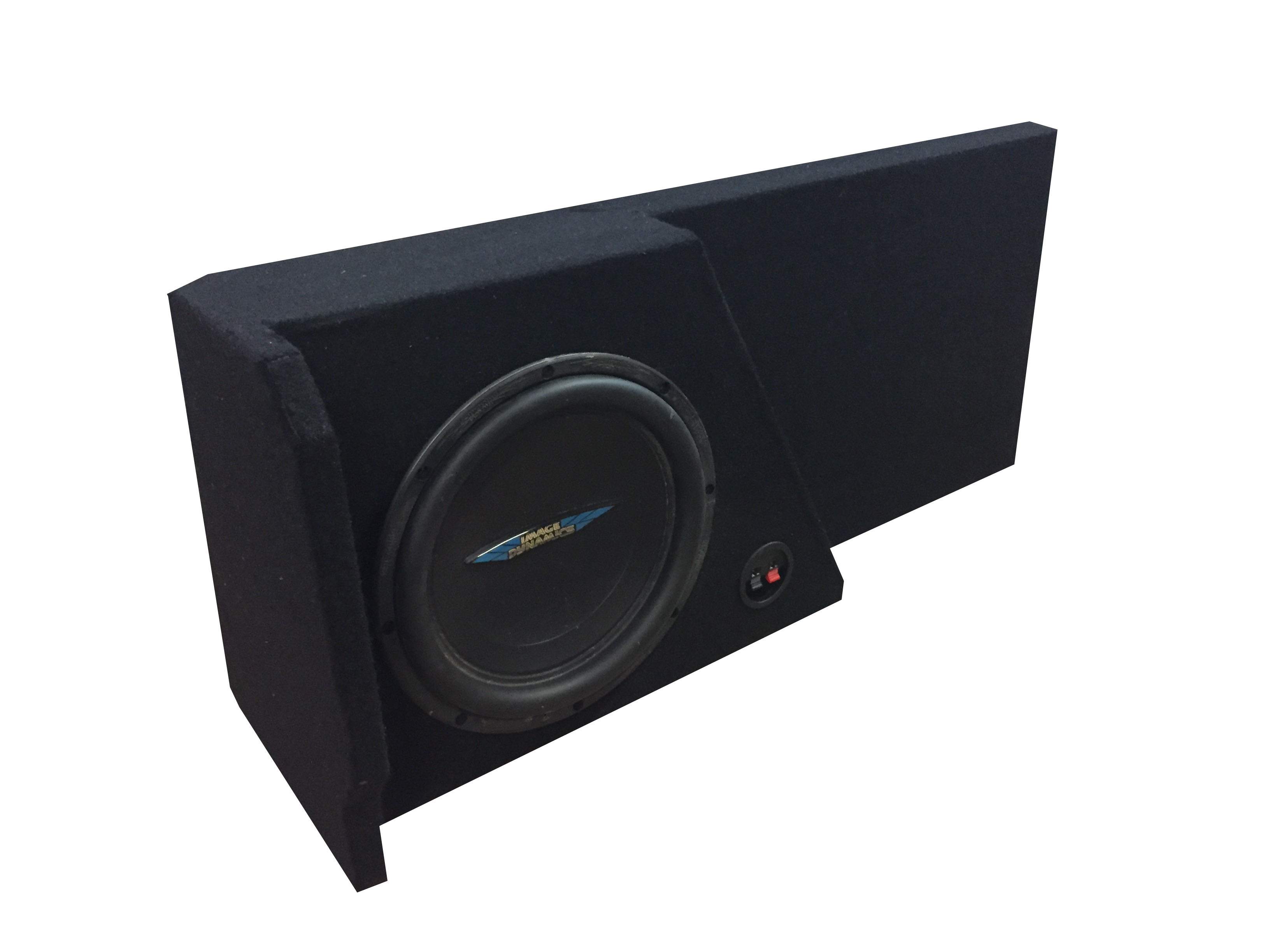 Chevy Silverado Crew Cab 2014-2021 Single Subwoofer box