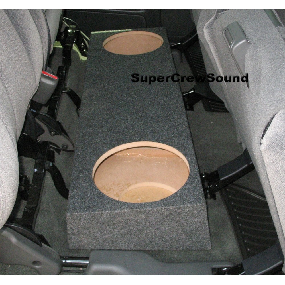 Chevy Silverado / GMC Sierra 1/2 Ton Crew Cab 0306 Dual UTS Subwoofer Box
