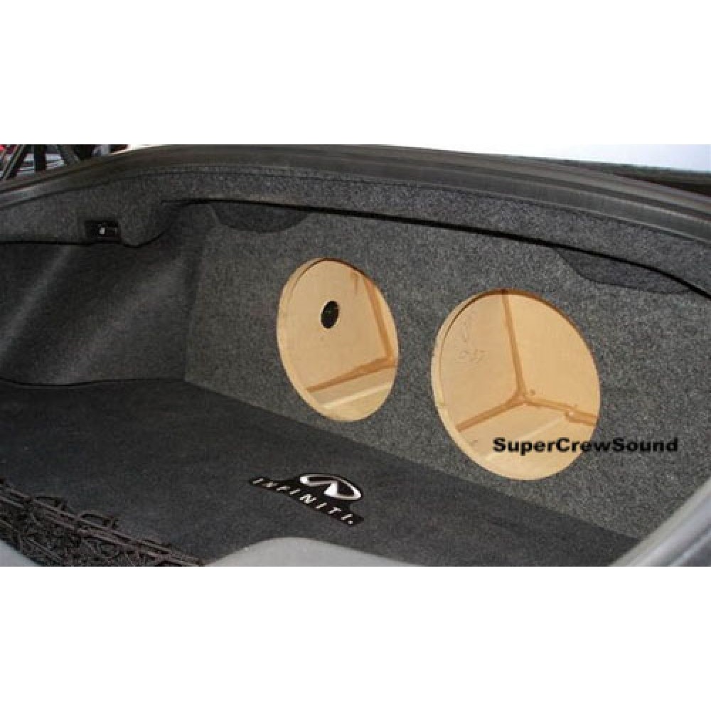 Infiniti G37 Coupe Dual (Single) Subwoofer Enclosure