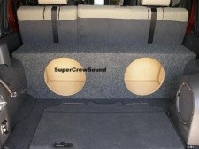 Jeep Wrangler | TJ Unlimited Subwoofer Boxes and Enclosure