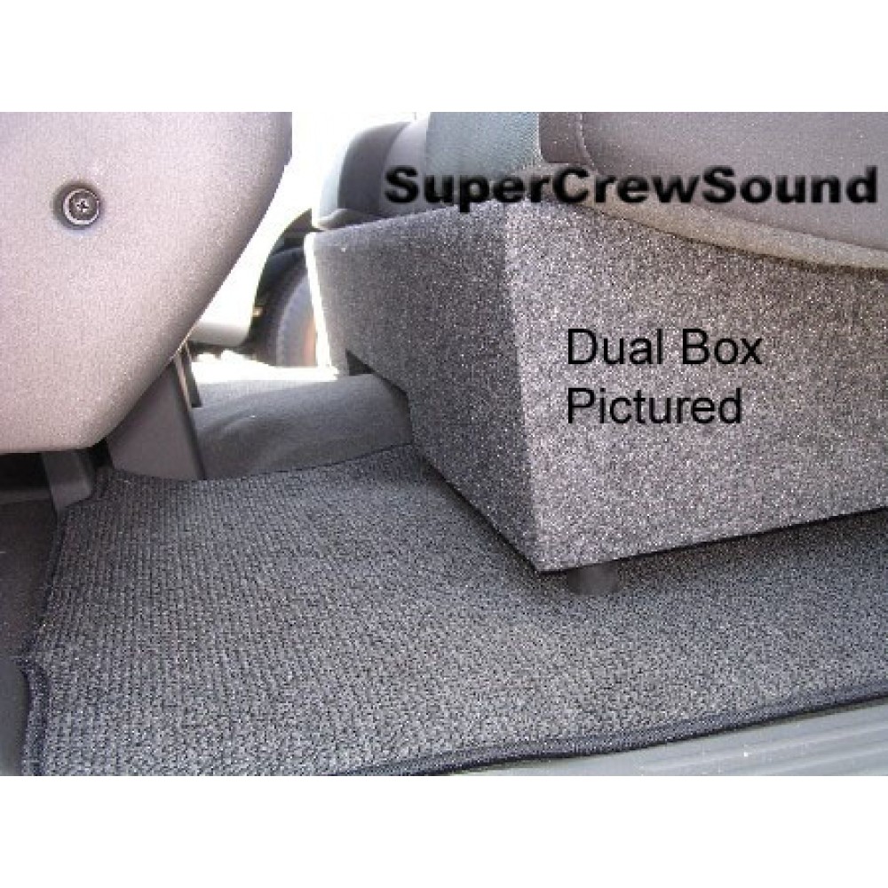 Nissan Titan King / Crew Cab 0415 Single Subwoofer Box