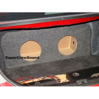 Zenclosures Toyota CAMRY LE 2002-2011 Subwoofer  Enclosure SUB BOX  2-10" 