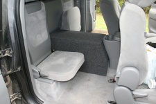 Toyota Tacoma Extended Cab 10-14 Console Subwoofer Box