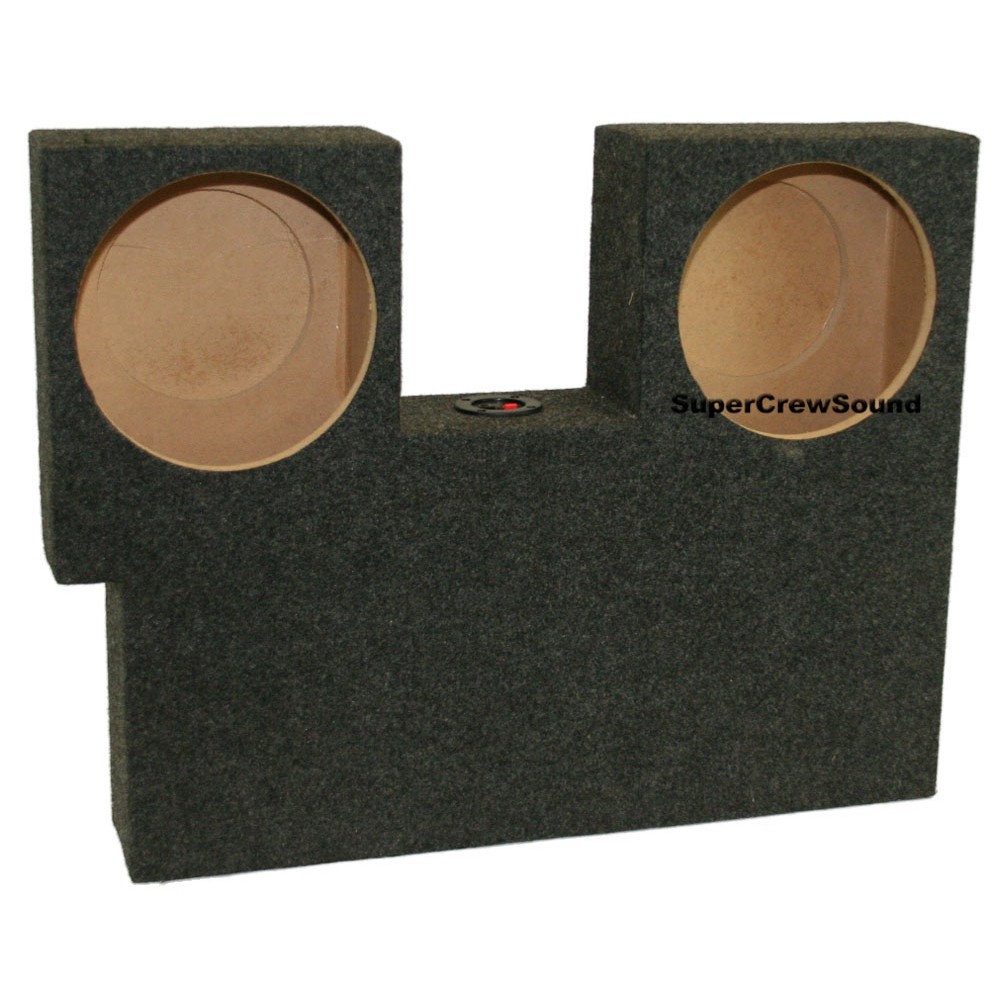 Toyota Tundra Double Cab 07-13 Dual UTS Subwoofer Box
