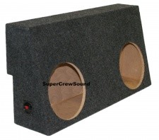 Toyota Tundra Crew Max 07-13 Dual Subwoofer Box