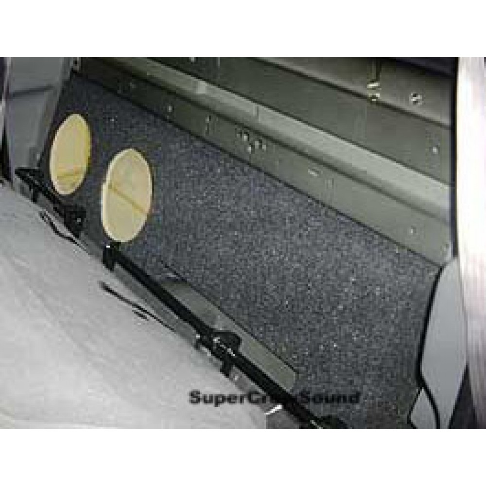 Ford F-150 Supercrew Cab 01-03 Dual BTS Subwoofer Box