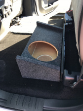 F-150 SuperCrew Subwoofer Box and 