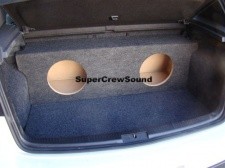 Volkswagen GTI & Golf Subwoofer Enclosure 06-11